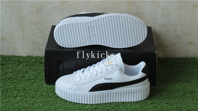 Puma Fenty Rihanna Creeper Low Leather White Black